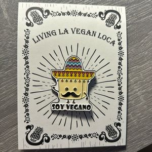 Vegan pin